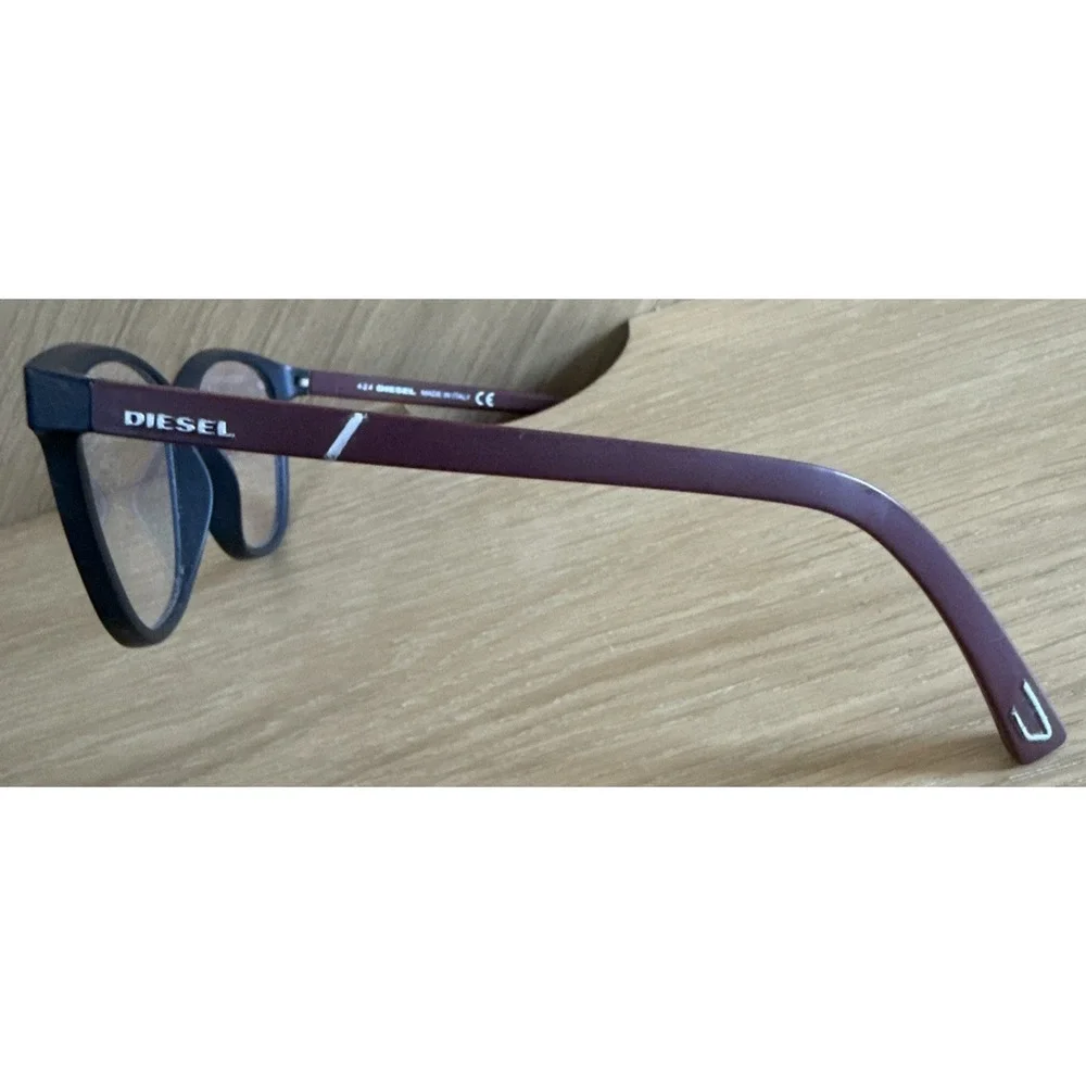 Diesel DL 5180 Matte Black 002 Plastic‎ Eyeglasses Frame Only 53-13-140
